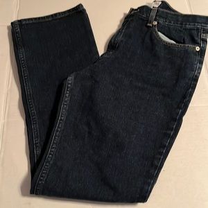 Ann Taylor loft Bootleg size 8medium blue jeans. LIKE NEW